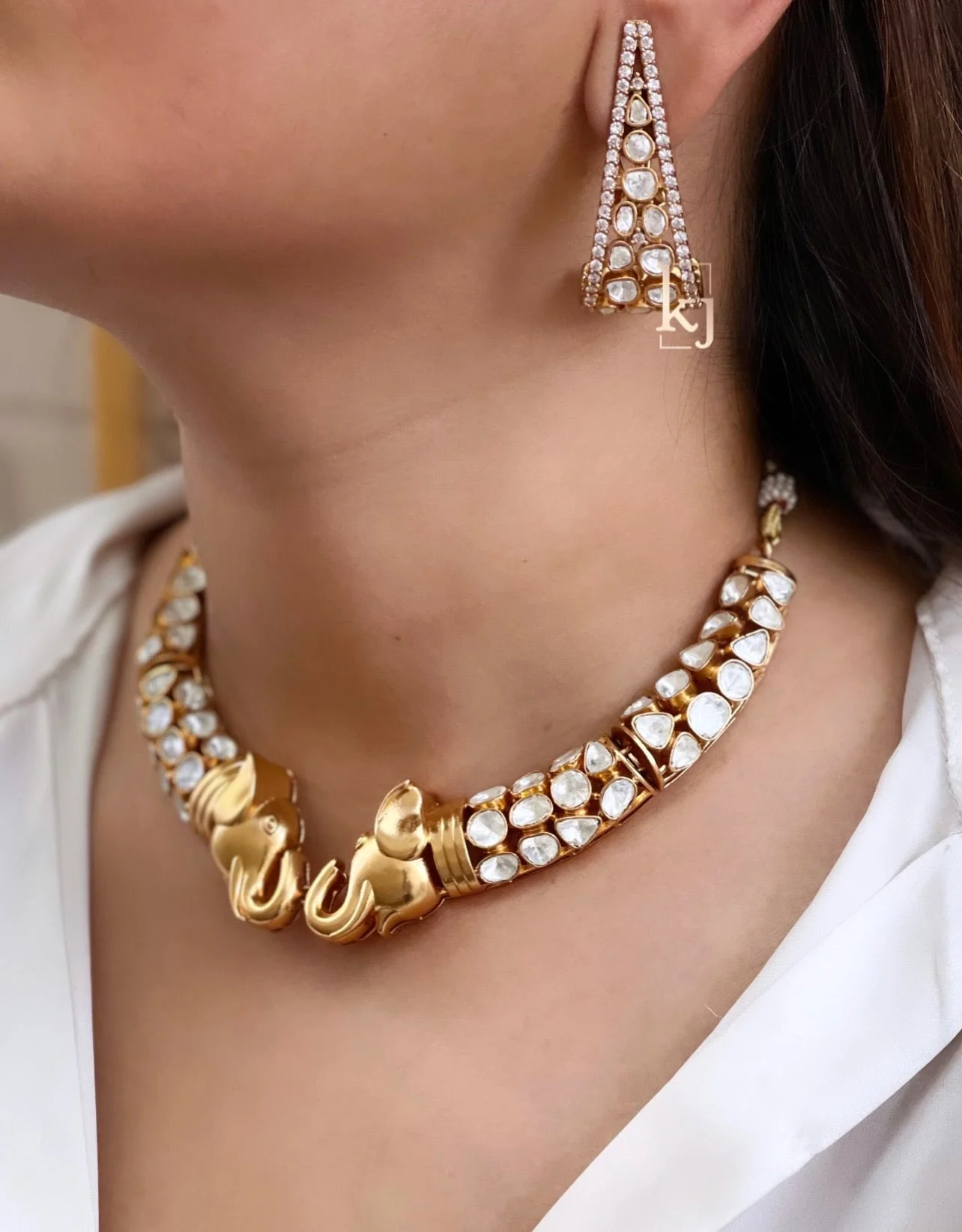Elephant necklace set - Image 3