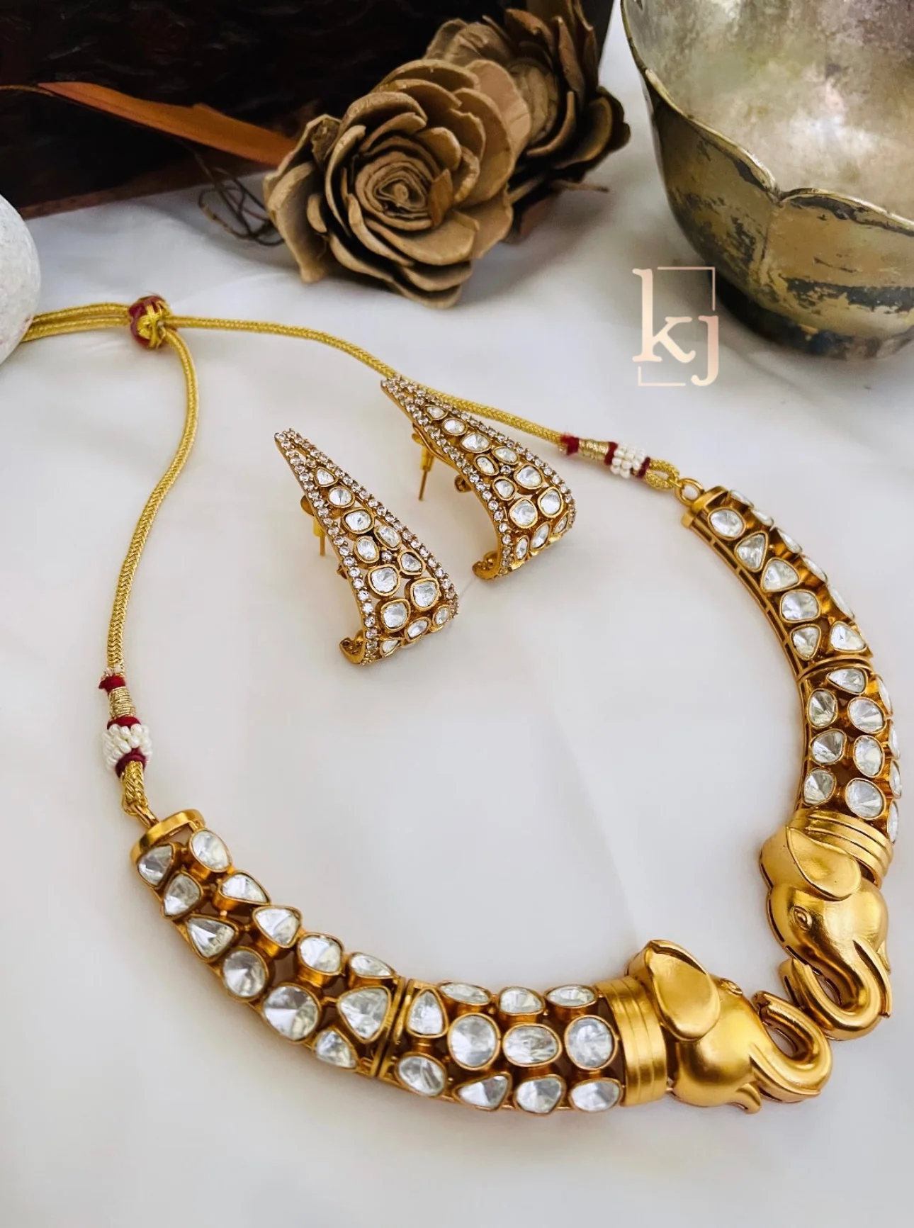 Elephant necklace set - Image 4