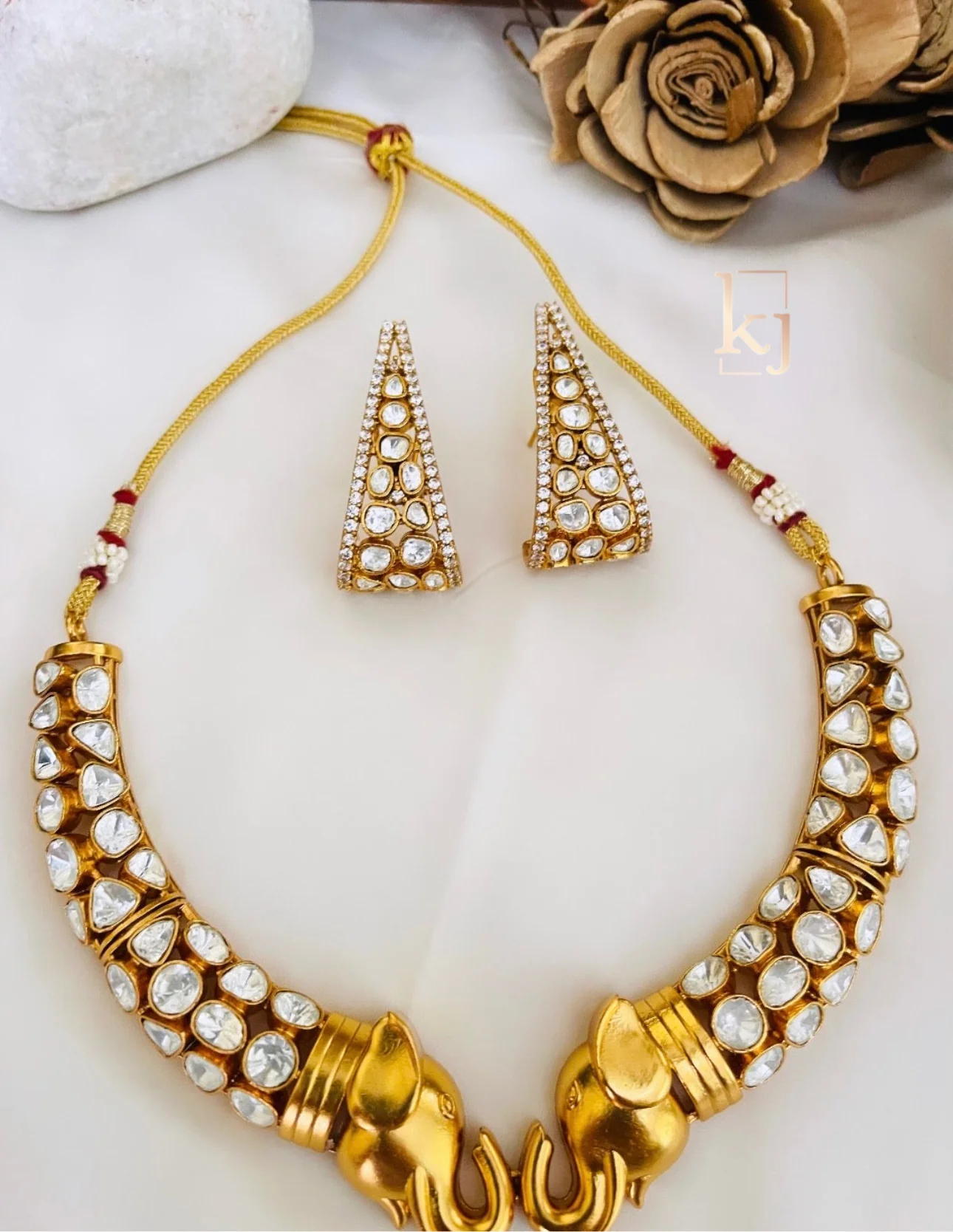 Elephant necklace set - Image 5