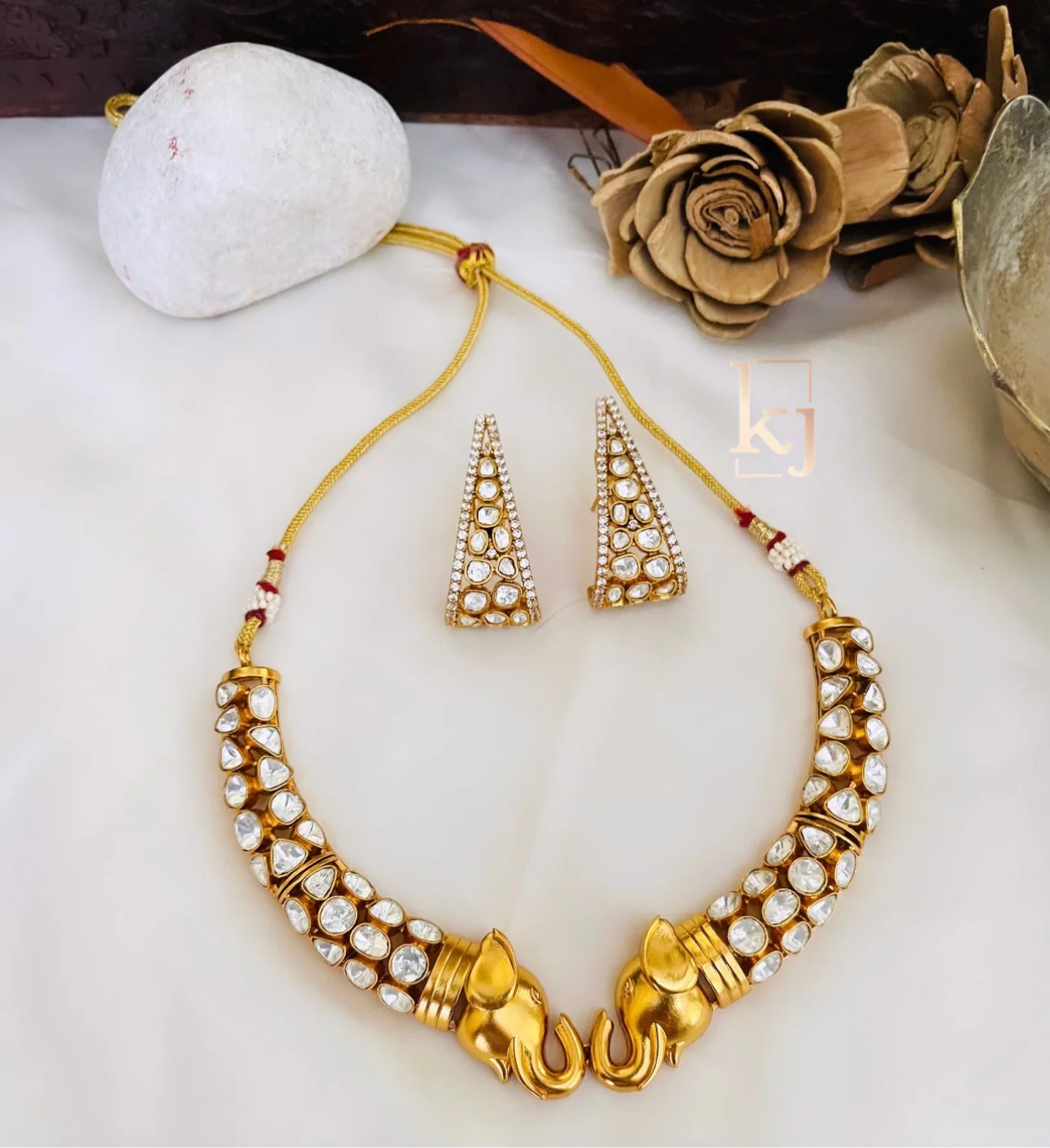 Elephant necklace set - Image 6