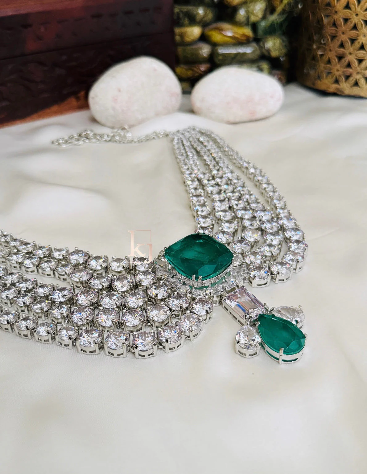 Elise Bridal necklace set - Image 7
