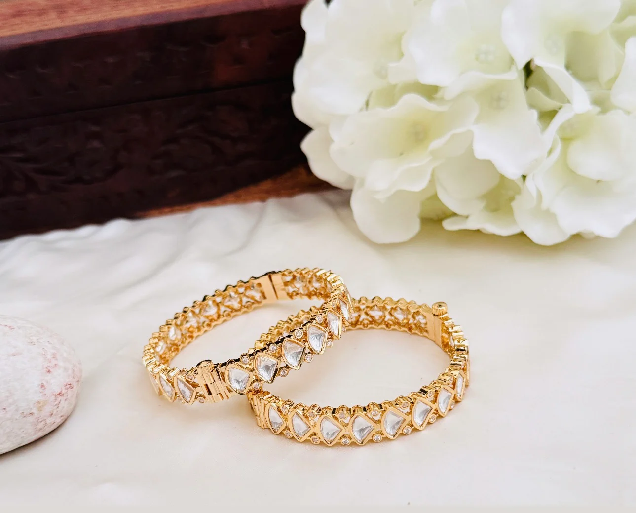 Rosana bangle set pair - Image 2
