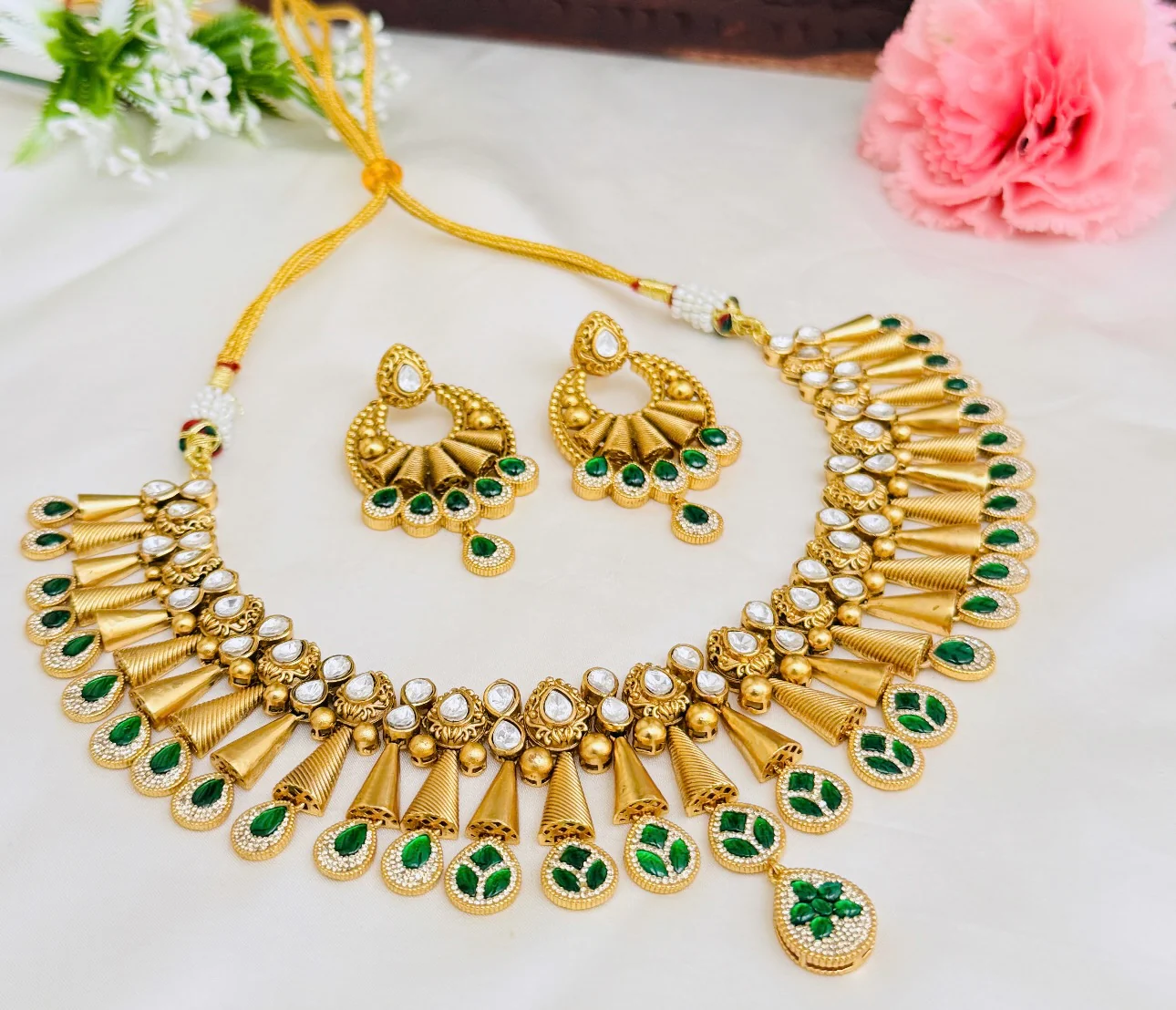 Salvia necklace set - Image 4