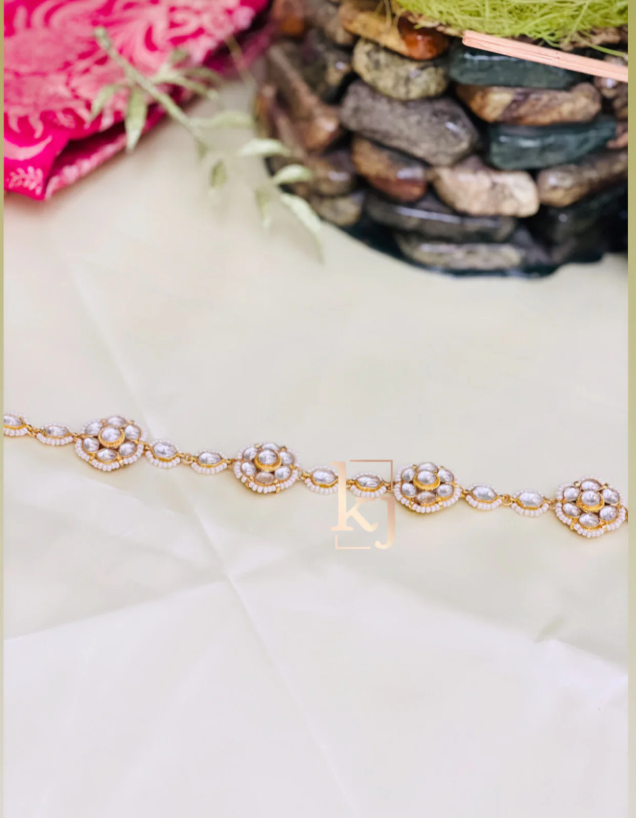 Statement Gold Plated Mathapatti - Image 2
